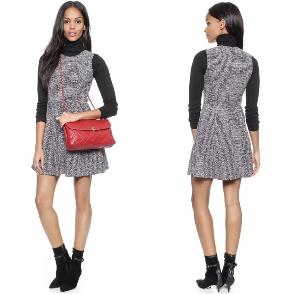 Theory dress. Tillora K boucle tweed